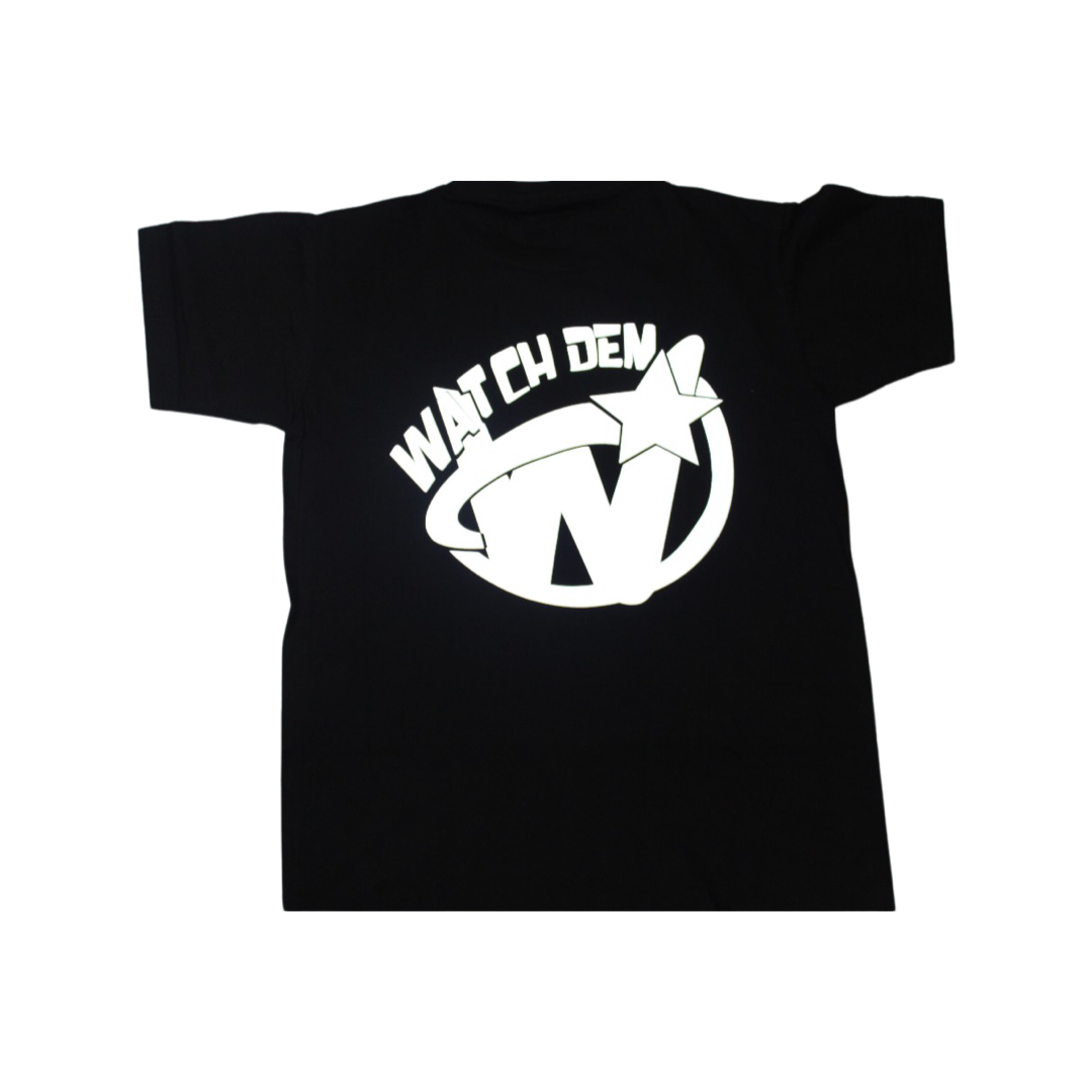 Watch Dem Silver reflective Tee